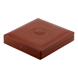 Dunhill The White Spot Travel Humidor Bulldog 10 Brown Piece